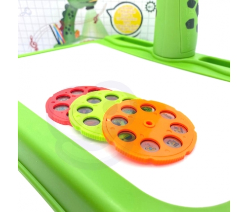 WOOPIE Drawing Board Dinosaur Projector + Markers