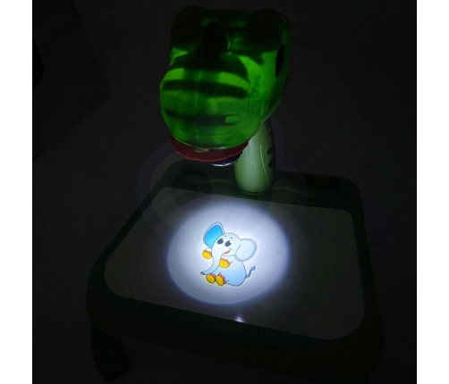 WOOPIE Drawing Board Dinosaur Projector + Markers