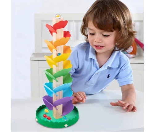 Tooky Toy Tor Tor Kulkowy Kulodrom Zestaw Kulki