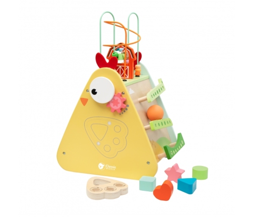 CLASSIC WORLD Kostka Montessori 10w1 Szczęśliwa Farma XXL