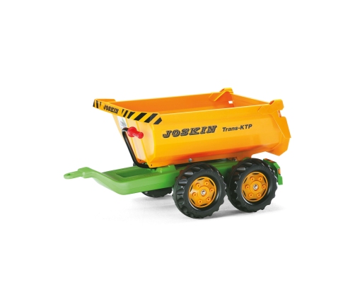 Rolly Toys rollyTrailer Przyczepa wywrotka Halfpipe Joskin