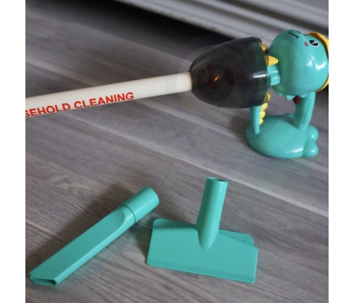 WOOPIE Interaktywny Odkurzacz Dino 3w1 Funkcja Ssania Światło Dźwięk