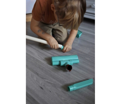 WOOPIE Interaktywny Odkurzacz Dino 3w1 Funkcja Ssania Światło Dźwięk