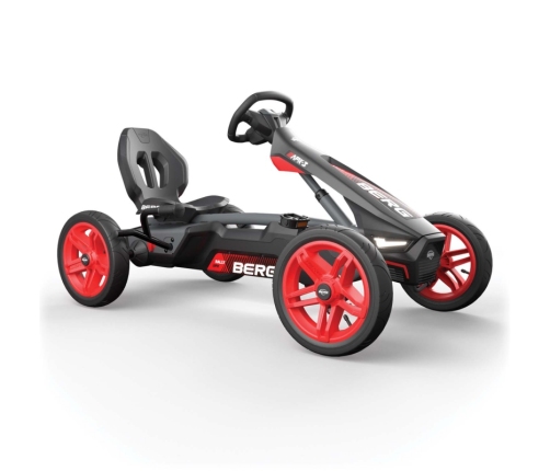 BERG Kartings ar pedāļiem RALLY APX Red BFR-3 4-12 gadiem līdz 60 kg