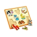 VIGA Drewniane Puzzle Zwierzęta z Farmy Układanka