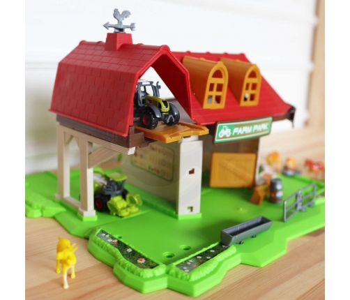 WOOPIE Zestaw Farma Zagroda Traktory + Figurki 42 el.