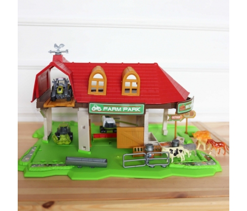 WOOPIE Zestaw Farma Zagroda Traktory + Figurki 42 el.