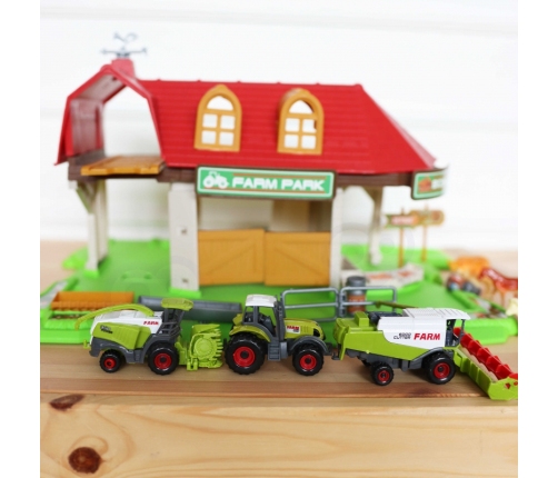 WOOPIE Zestaw Farma Zagroda Traktory + Figurki 42 el.