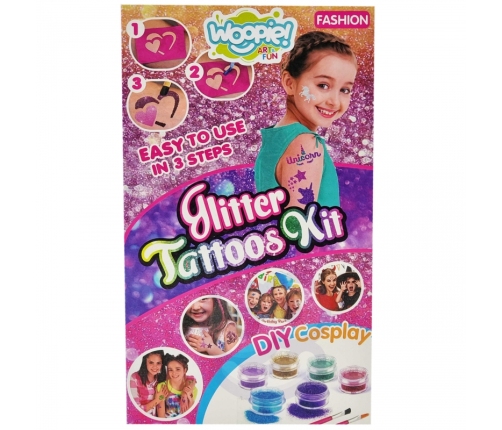 WOOPIE ART&FUN Zestaw XL do Robienia Tatuaży