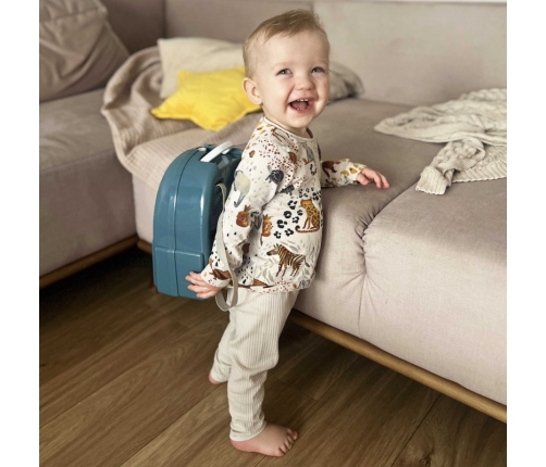 WOOPIE Zestaw Małego Majsterkowicza Warsztat w Plecaku 18 el.