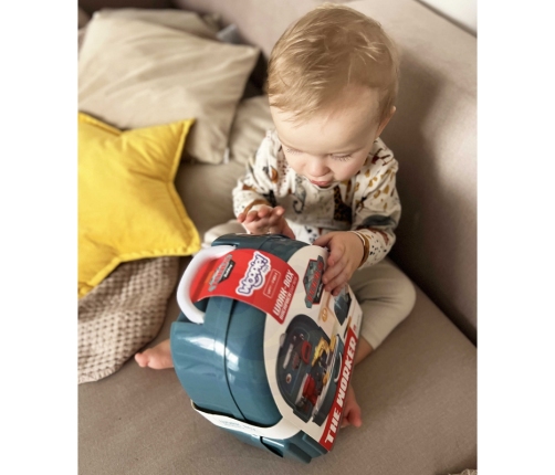 WOOPIE Zestaw Małego Majsterkowicza Warsztat w Plecaku 18 el.