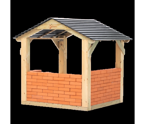 CLASSIC WORLD EDU Duży Drewniany Domek Altana