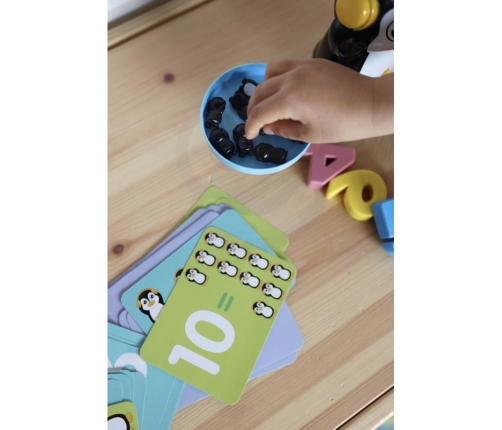 WOOPIE Waga Równoważnia Szalkowa Nauka Liczenia Pingwin