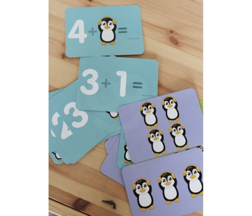 WOOPIE Waga Równoważnia Szalkowa Nauka Liczenia Pingwin