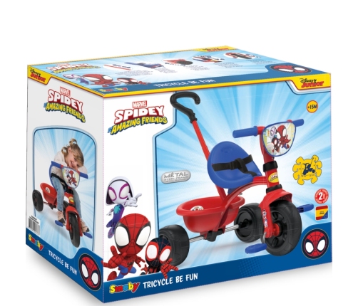 SMOBY Rowerek Trójkołowy Be Fun Spidey