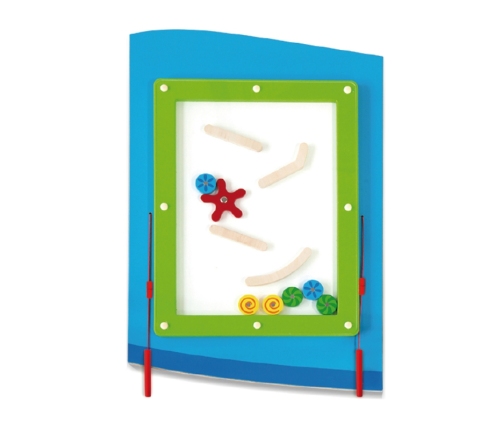 VIGA Drewniana Tablica Sensoryczna Manipulacyjna Samolot Certyfikat FSC Montessori