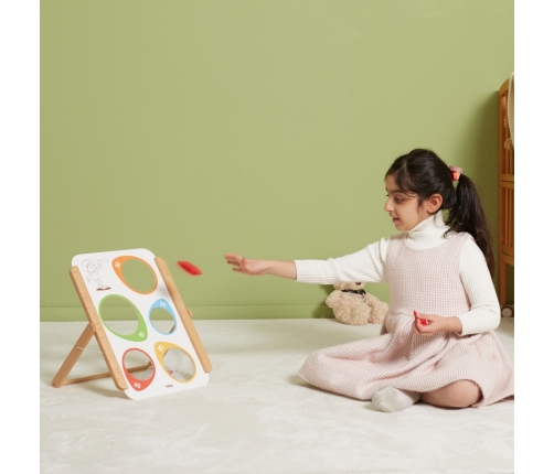 VIGA Drewniana Gra Zręcznościowa Rzut Do Celu Certyfikat FSC