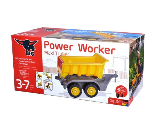 BIG Power Worker Maxi Trailer Piekabe