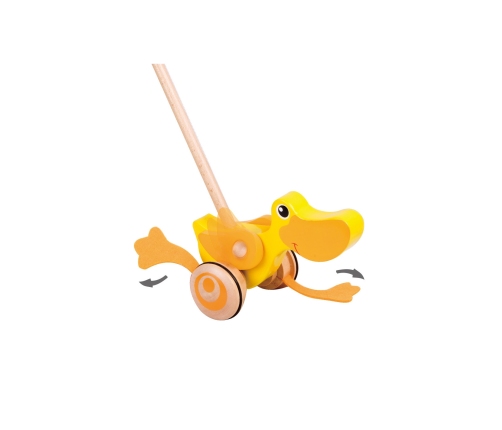 Classic World EKO Wooden Duck Pusher