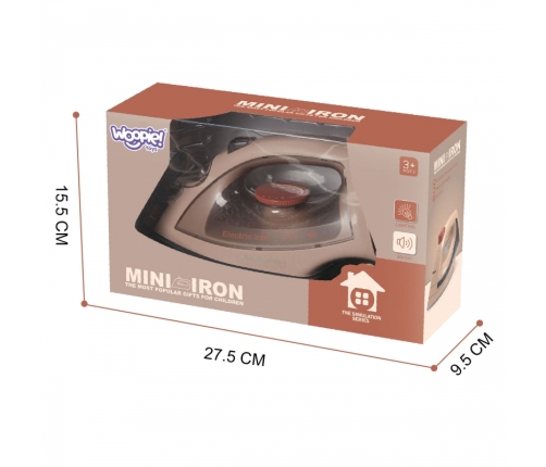 WOOPIE Żelazko ze Spryskiwaczem Światłem i Dźwiękiem dla Dzieci