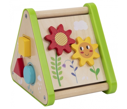 TOOKY TOY Box Pudełko XXL Montessori Edukacyjne 6w1 Sensoryczne 19-24 Mies