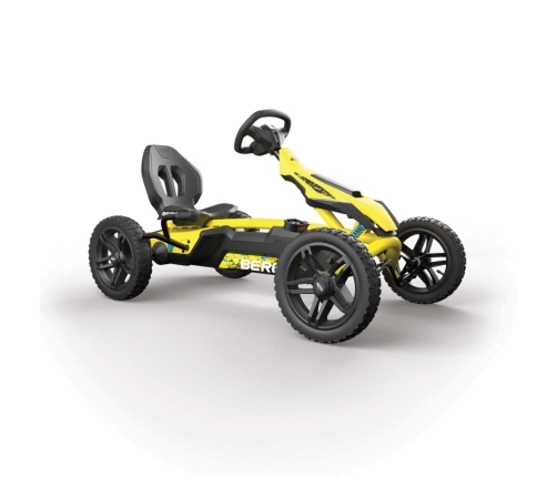 BERG Kartings ar pedāļiem RALLY DRT Yellow BFR-3 4-12 gadiem līdz 60 kg