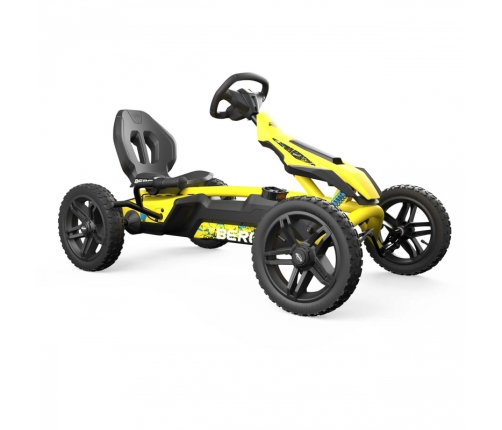 BERG Kartings ar pedāļiem RALLY DRT Yellow BFR-3 4-12 gadiem līdz 60 kg