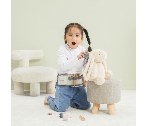 VIGA PolarB Drewniany Zestaw Fryzjerski Pas z Narzędziami