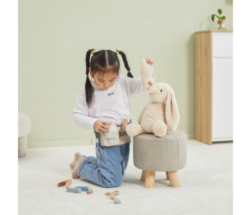 VIGA PolarB Drewniany Zestaw Fryzjerski Pas z Narzędziami