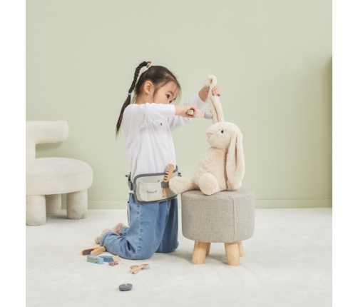 VIGA PolarB Drewniany Zestaw Fryzjerski Pas z Narzędziami