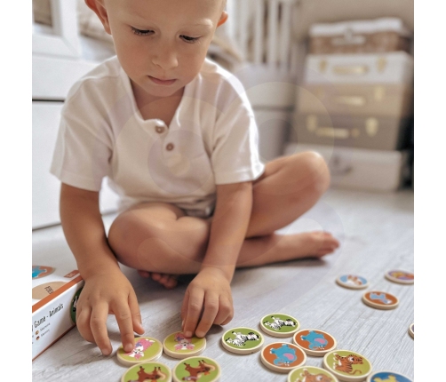 VIGA Gra Zapamiętywanie Memory Zwierzątka