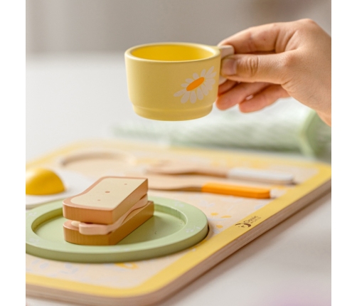 CLASSIC WORLD Wooden Breakfast Set 13 pcs.