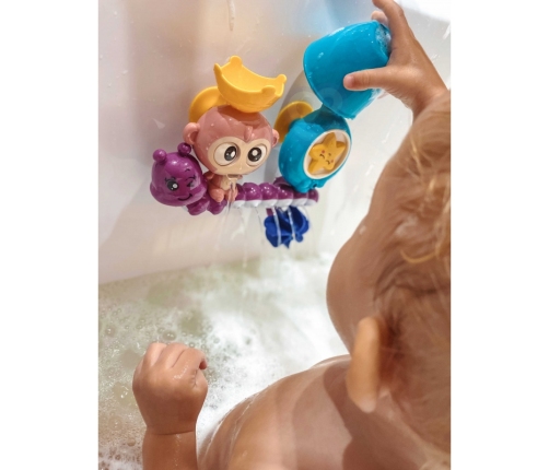 WOOPIE BABY Zabawka Wodna do Kąpieli Małpka + Kubeczek