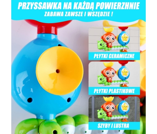 WOOPIE BABY Zabawka Wodna do Kąpieli Małpka + Kubeczek