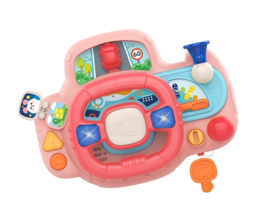 WOOPIE BABY Kierownica Samochodowa Interaktywna z Swiatłami Dźwiękiem