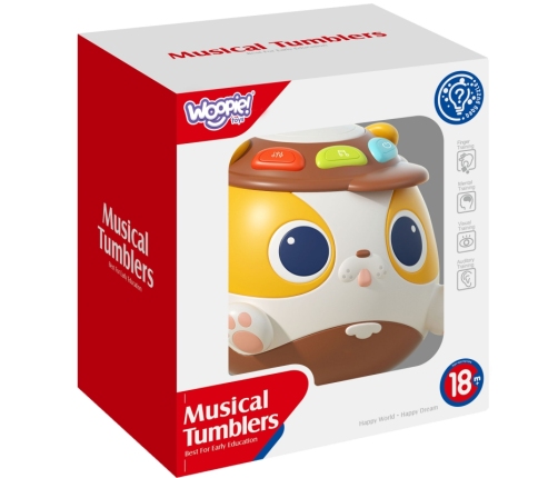 WOOPIE BABY Interaktywna Grająca Kula Piesek Zabawka Muzyczna Edukacyjna