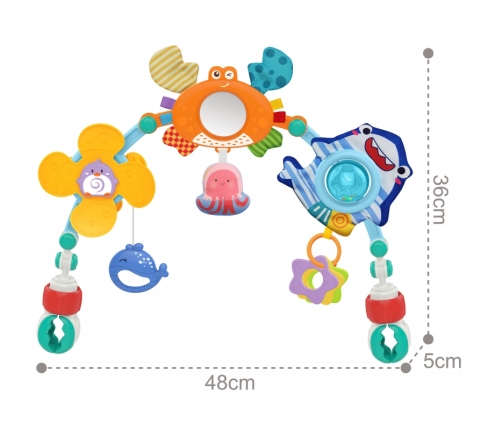 WOOPIE Pałąk Łuk Zawieszka do Łóżeczka Wózka Fotelika