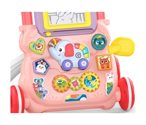 WOOPIE BABY Interaktywny Chodzik Pchacz Muzyczny + Znikopis