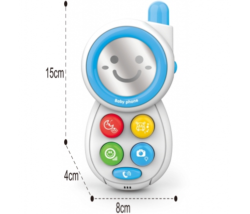 WOOPIE BABY Telefonik Interaktywny Komórka z Dźwiękami