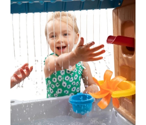 Step2 Stół Wodny z Deszczownicą Wiaderkiem i Lejkiem + Zwierzątka