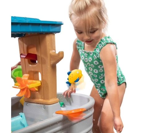 Step2 Stół Wodny z Deszczownicą Wiaderkiem i Lejkiem + Zwierzątka