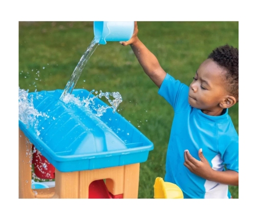 Step2 Stół Wodny z Deszczownicą Wiaderkiem i Lejkiem + Zwierzątka