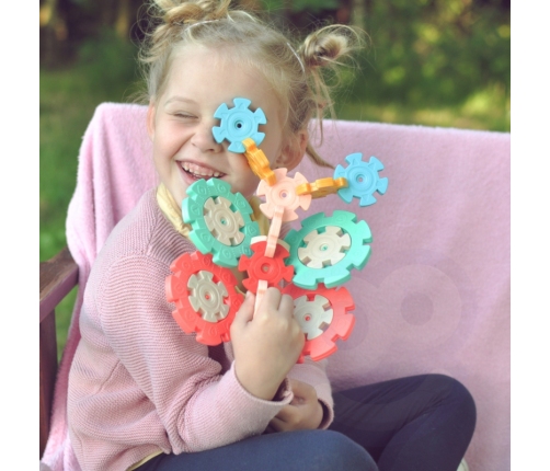 WOOPIE Klocki Konstrukcyjne Wafle Jeżyki 120 el.