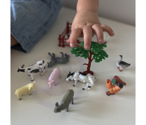 WOOPIE Zestaw Figurki Farma 14 el.