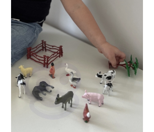 WOOPIE Zestaw Figurki Farma 14 el.