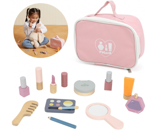 VIGA PolarB Drewniany Zestaw do Makijażu Kosmetyczka Torba