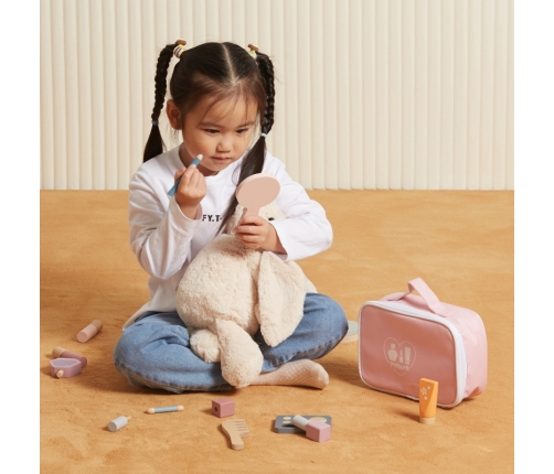 VIGA PolarB Drewniany Zestaw do Makijażu Kosmetyczka Torba