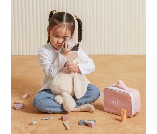 VIGA PolarB Drewniany Zestaw do Makijażu Kosmetyczka Torba