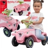 Stumjamā mašīna BIG Bobby Car Classic Flower Pink