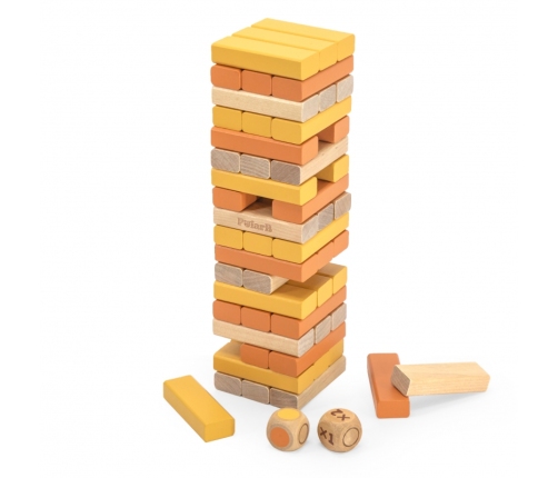 VIGA PolarB Drewniana Gra Wieża Układanka